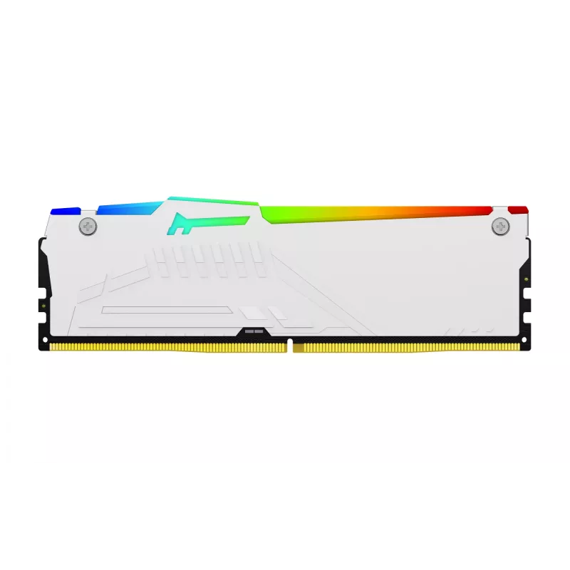 Kingston Technology FURY Beast 32GB 6000MT/s DDR5 CL36 DIMM (Kit da 2) bianco RGB EXPO
