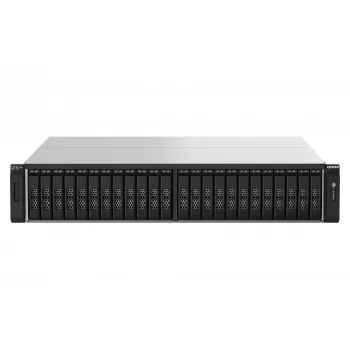 QNAP TS-h2490FU NAS Rack (2U) EPYC 7232P 64 GB DDR4 0 TB QuTS hero Black, Grigio