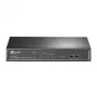 Switch di rete TP-Link TL-SF1008LP Unmanaged Fast Ethernet (10/100) Power over Ethernet (PoE) Nero