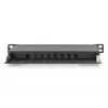 Patch panel DIGITUS CAT6A schermato, 8 porte 1/2U, installazione rack 10