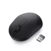 Mouse wireless DELL Mobile – MS3320W - Nero, ambidestro, ottico, RF Wireless + Bluetooth, 1600 DPI, Nero