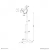 Supporto a pavimento per tablet Neomounts FL15-625BL1 7.9-11