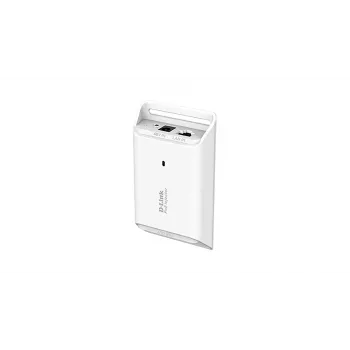 D-Link Iniettore PoE Gigabit 15,4 W, Gigabit Ethernet, 10,100,1000 Mbit/s, 10/100/1000, IEEE 802.3, IEEE 802.3ab, IEEE 802.3af, IEEE 802.3u, bianco, 100 m