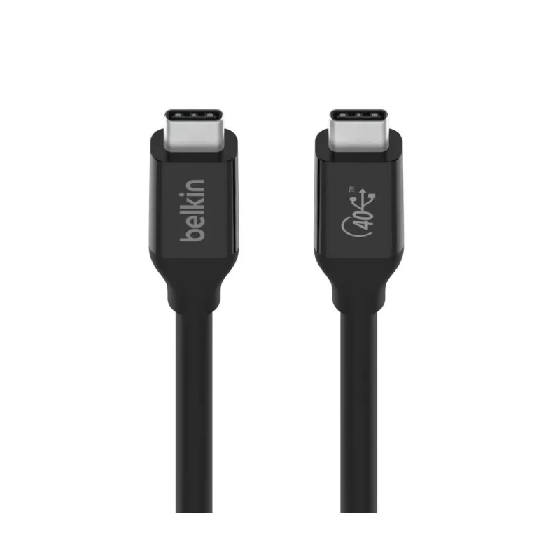BELKIN Cavo USB4 USB-C / USB-C 40 Gbit/s 100 W 0,8 m nero