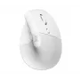 LOGITECH Mouse Wireless Lift for Business per destrorsi bianco panna