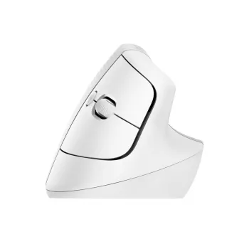 LOGITECH Mouse Wireless Lift for Business per destrorsi bianco panna