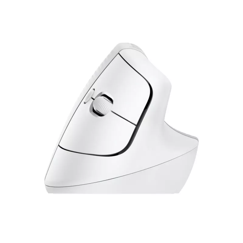 LOGITECH Mouse Wireless Lift for Business per destrorsi bianco panna