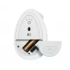 LOGITECH Mouse Wireless Lift for Business per destrorsi bianco panna
