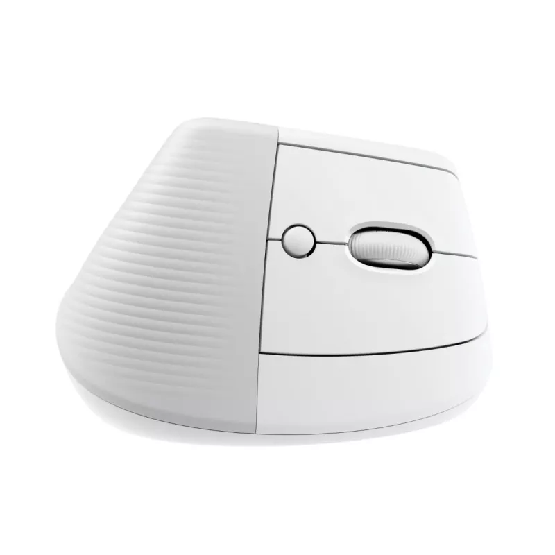 LOGITECH Mouse Wireless Lift for Business per destrorsi bianco panna