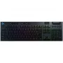 LOGITECH G915 Lightspeed tastiera da gaming meccanica wireless RGB - nero - Qwertz tedesco - tattile