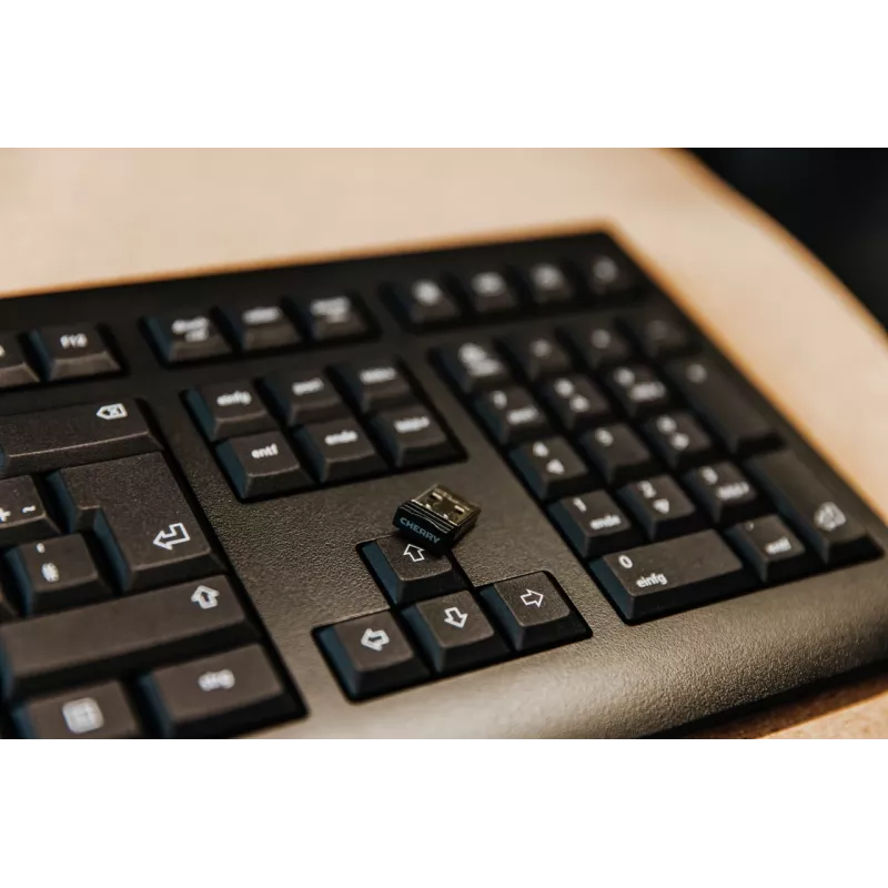 CHERRY KW 3000 tastiera universale RF wireless QWERTY spagnolo nero