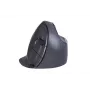 BakkerElkhuizen Evoluent D Medium Wireless, per destrimani, design verticale, laser, RF Wireless, 3200 DPI, nero