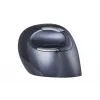 BakkerElkhuizen Evoluent D Medium Wireless, per destrimani, design verticale, laser, RF Wireless, 3200 DPI, nero