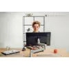 BakkerElkhuizen Evoluent D Medium Wireless, per destrimani, design verticale, laser, RF Wireless, 3200 DPI, nero