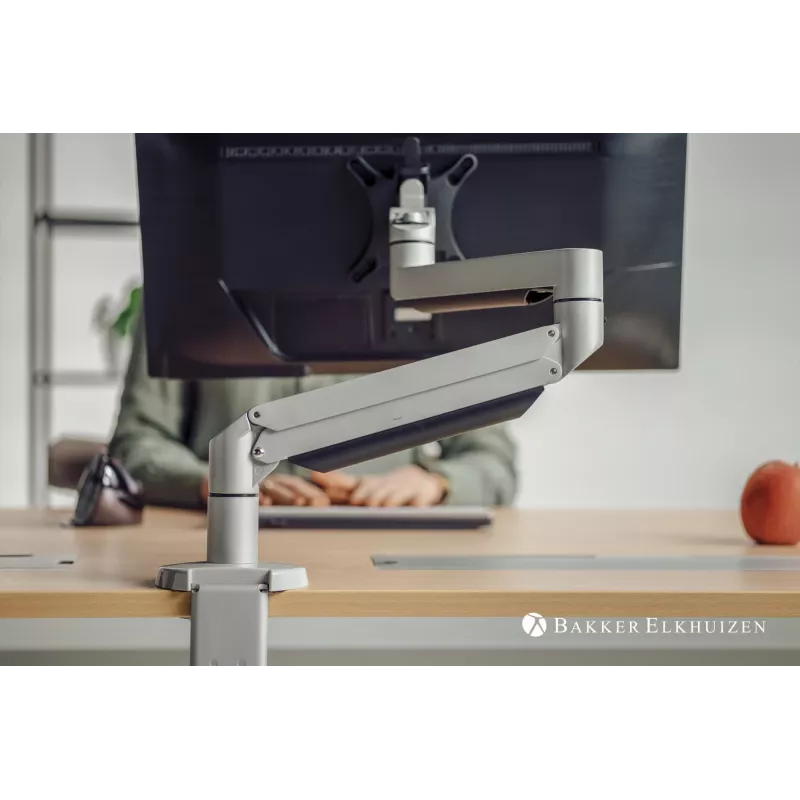 BakkerElkhuizen Evoluent D Medium Wireless, per destrimani, design verticale, laser, RF Wireless, 3200 DPI, nero