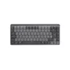 LOGITECH Mx Mechanical Mini Minimalist Tastiera wireless illuminata - Graphite Tactile Quiet Qwertz Suisse