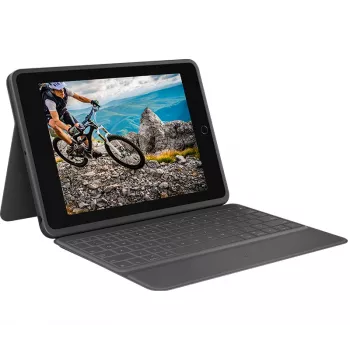 LOGITECH Rugged Folio Graphite Qwertz tedesco