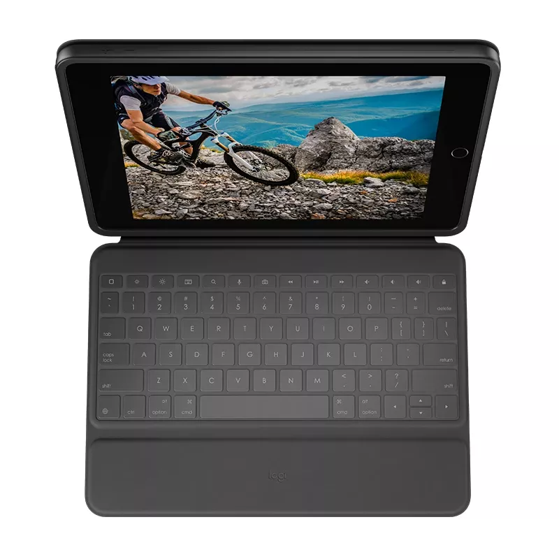 LOGITECH Rugged Folio Graphite Qwertz tedesco
