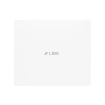 D-Link AX3000 Wi-Fi 6 Access Point outdoor PoE dual-band, 2,4 GHz, 5 GHz, 3000 Mbit/s, WEP a 64 bit, WEP a 128 bit, SSID, WEP, WPA, WPA2, WPA3, 10,100,1000,2500 Mbit/s