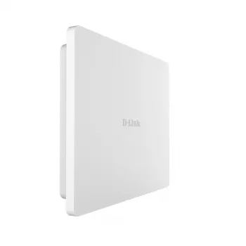D-Link AX3000 Wi-Fi 6 Access Point outdoor PoE dual-band, 2,4 GHz, 5 GHz, 3000 Mbit/s, WEP a 64 bit, WEP a 128 bit, SSID, WEP, WPA, WPA2, WPA3, 10,100,1000,2500 Mbit/s