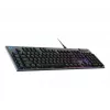 LOGITECH G915 X Tastiera da gaming cablata USB-A low-profile tattile nera Qwerty US