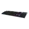 LOGITECH G915 X Lightspeed Tastiera da gaming wireless low profile nera clicky Qwertz tedesca