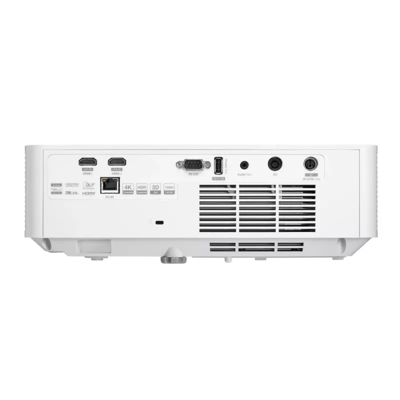 Optoma ZH430UST proiettore laser DLP a focale ultracorta, Full HD 1920x1080, 4000 lm, 3D, bianco