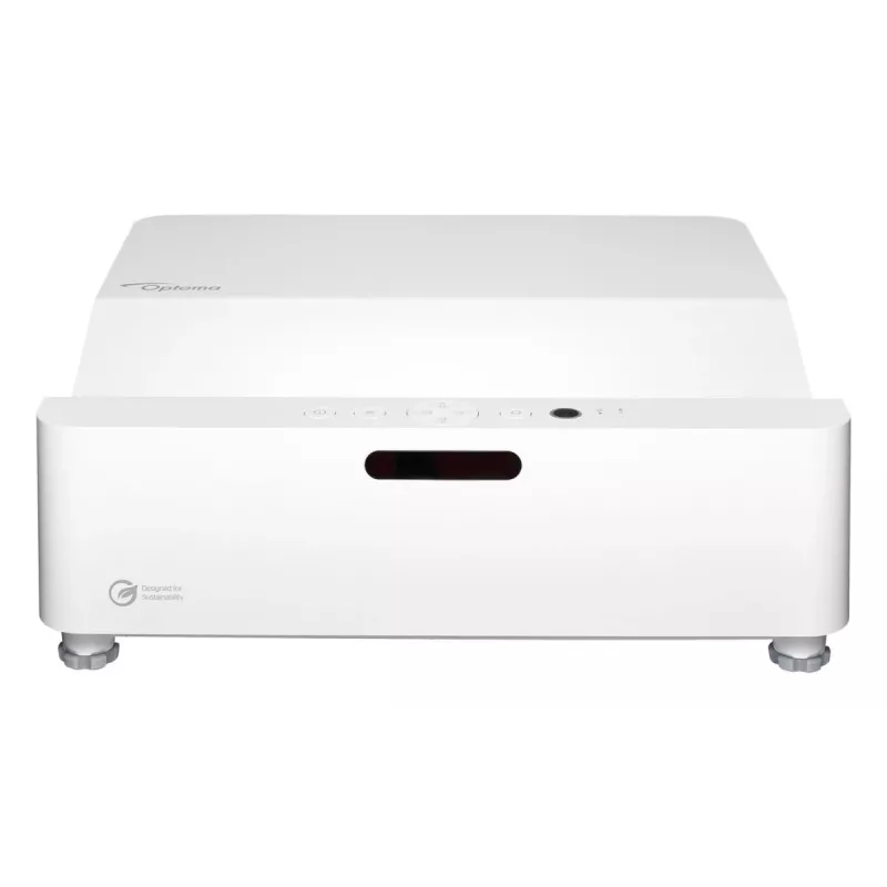 Optoma ZH430UST proiettore laser DLP a focale ultracorta, Full HD 1920x1080, 4000 lm, 3D, bianco