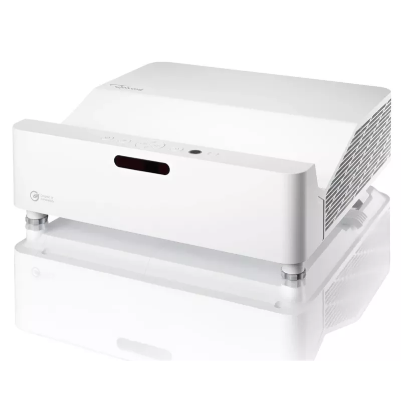 Optoma ZH430UST proiettore laser DLP a focale ultracorta, Full HD 1920x1080, 4000 lm, 3D, bianco