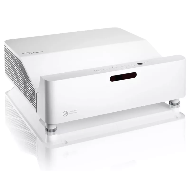 Optoma ZH430UST proiettore laser DLP a focale ultracorta, Full HD 1920x1080, 4000 lm, 3D, bianco