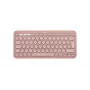 LOGITECH Pebble Keys 2 K380s - Tastiera Bluetooth compatta - Tonal Rose - Qwerty Int