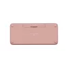 LOGITECH Pebble Keys 2 K380s - Tastiera Bluetooth compatta - Tonal Rose - Qwerty Int