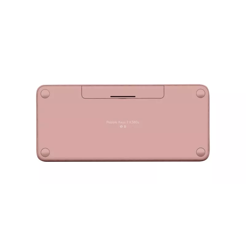 LOGITECH Pebble Keys 2 K380s - Tastiera Bluetooth compatta - Tonal Rose - Qwerty Int