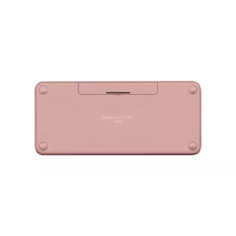 LOGITECH Pebble Keys 2 K380s - Tastiera Bluetooth compatta - Tonal Rose - Qwerty Int