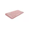 LOGITECH Pebble Keys 2 K380s - Tastiera Bluetooth compatta - Tonal Rose - Qwerty Int
