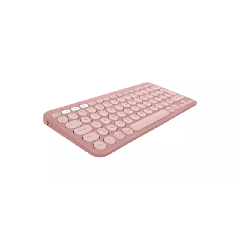 LOGITECH Pebble Keys 2 K380s - Tastiera Bluetooth compatta - Tonal Rose - Qwerty Int