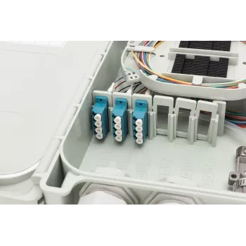 Digitus Box di distribuzione FTTH/FTTB premontata OS2 12 fibre LC/PC