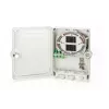DIGITUS Box di distribuzione FTTH - Singlemode LC-APC adattatori e pigtail preassemblati