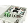 DIGITUS Box di distribuzione FTTH - Singlemode LC-APC adattatori e pigtail preassemblati