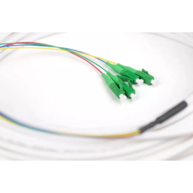 DIGITUS Cavo drop FTTH - Singlemode 4 fibre LC/APC G.657.A2 50m