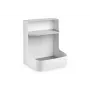 Vassoio portautensili da sottotavolo Digitus DA-90444 plastica acciaio bianco 5 kg
