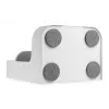 Vassoio portautensili da sottotavolo Digitus DA-90444 plastica acciaio bianco 5 kg