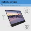 HP E-Series E14 G4 Monitor portatile, 35,6 cm (14 inch), 1920 x 1080 pixel, Full HD, LCD, 5 ms, argento