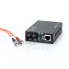 DIGITUS Convertitore multimediale, Multimode 10/100Base-TX su 100Base-FX, incl. alimentatore, connettore maschio ST, fino a 2 km