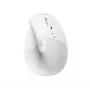 Mouse ergonomico verticale Logitech Lift per Mac - Off-White/Grigio chiaro - EMEA