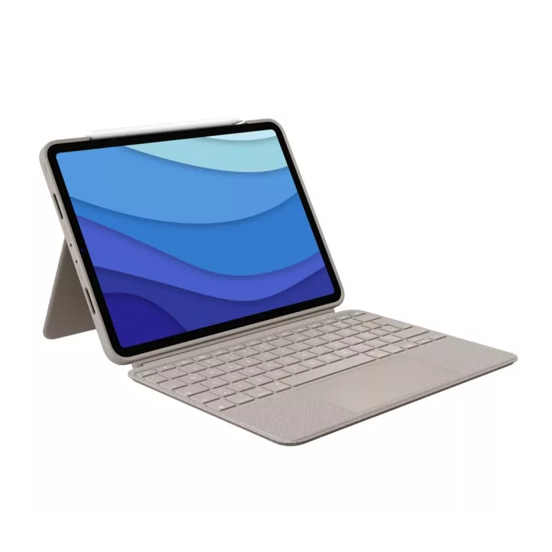 LOGITECH Combo Touch – sabbia per iPad Pro 11
