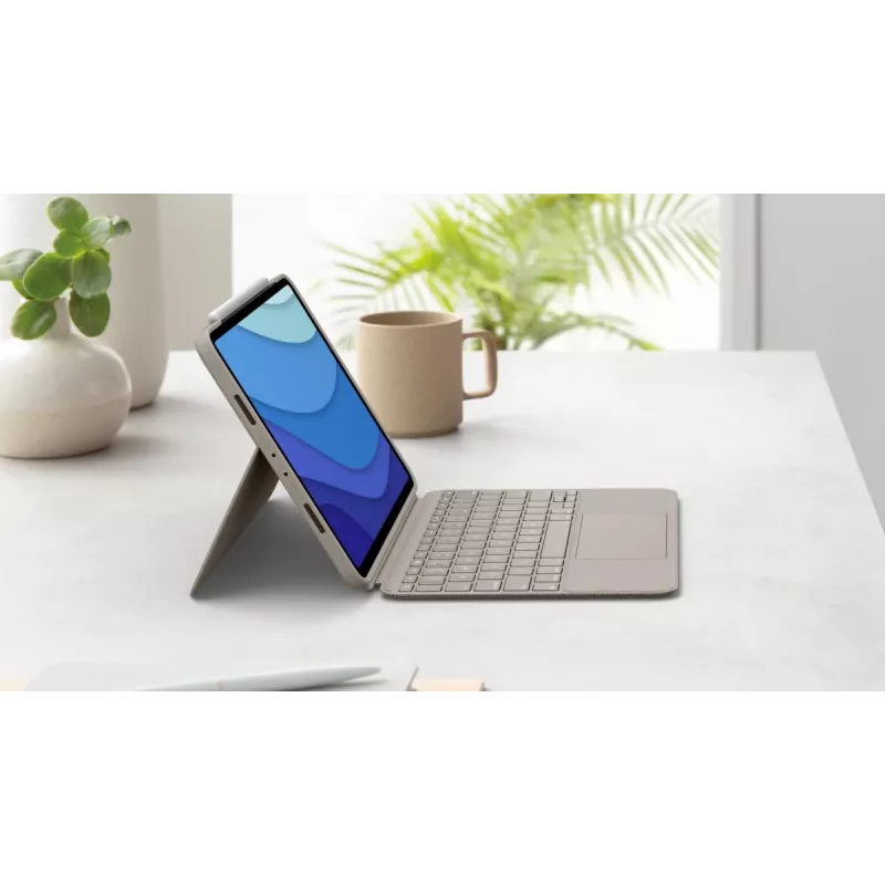 LOGITECH Combo Touch – sabbia per iPad Pro 11