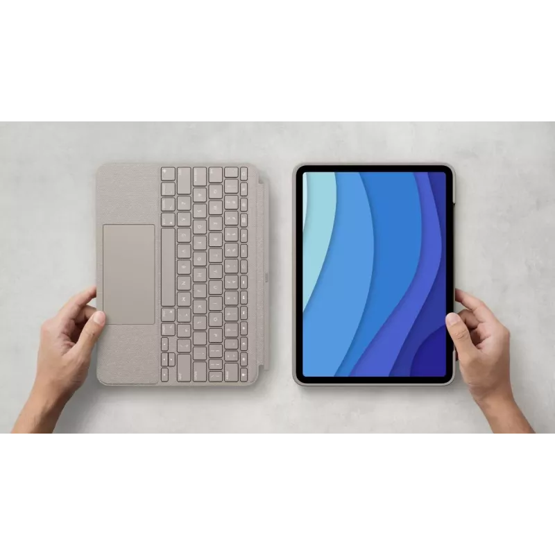 LOGITECH Combo Touch – sabbia per iPad Pro 11