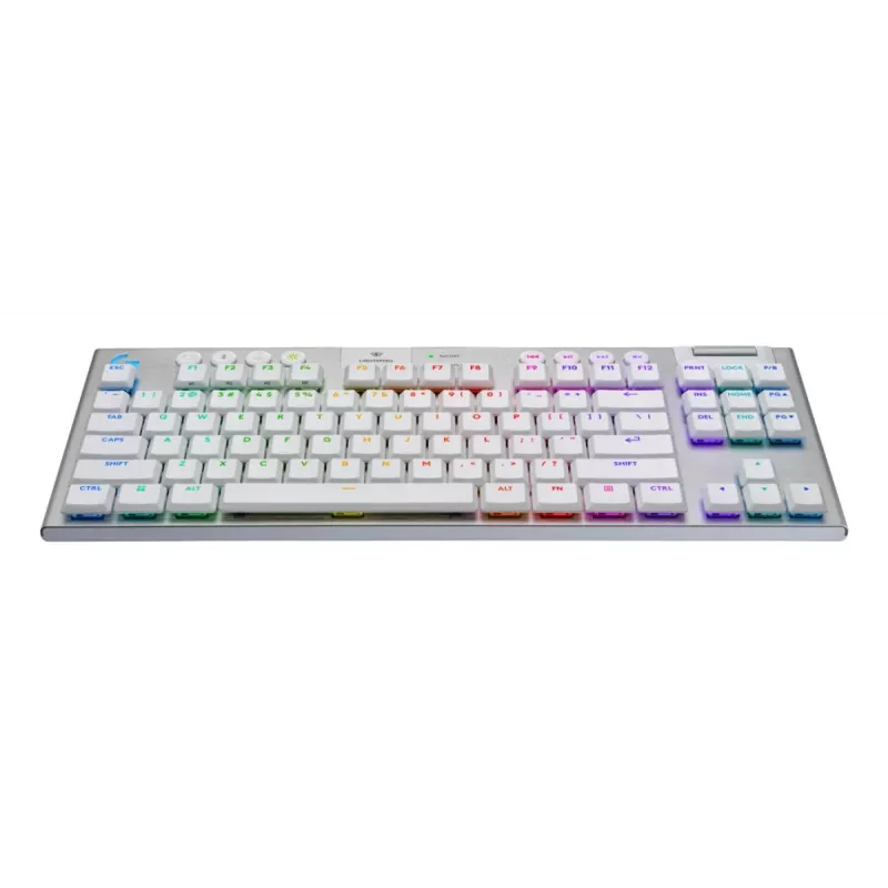 LOGITECH G915 X Lightspeed TKL Tastiera da gaming wireless low-profile bianca Tactile - Qwertz tedesco