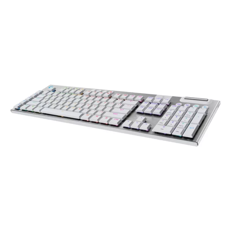 Logitech G G915 X LIGHTSPEED Tastiera Gaming USB RF Wireless Bluetooth QWERTZ tedesco bianca
